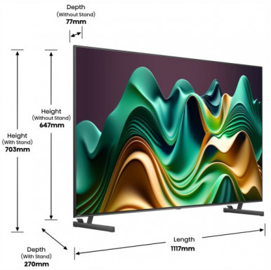 Телевізор HISENSE 50U6NQ-56-зображення