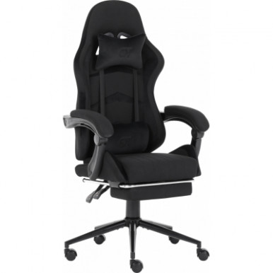 Крісло ігрове GT Racer X-2324 Black Suede (X-2324 Fabric Black Suede)-9-зображення