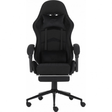 Крісло ігрове GT Racer X-2324 Black Suede (X-2324 Fabric Black Suede)-10-зображення
