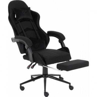 Крісло ігрове GT Racer X-2324 Black Suede (X-2324 Fabric Black Suede)-12-зображення