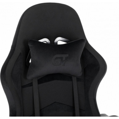 Крісло ігрове GT Racer X-2324 Black Suede (X-2324 Fabric Black Suede)-14-зображення