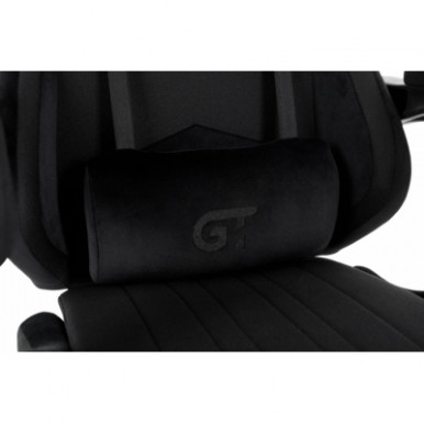 Крісло ігрове GT Racer X-2324 Black Suede (X-2324 Fabric Black Suede)-15-зображення