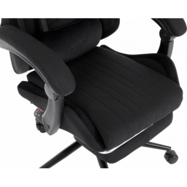 Крісло ігрове GT Racer X-2324 Black Suede (X-2324 Fabric Black Suede)-16-зображення