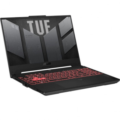 Ноутбук ASUS TUF A15 FA507NUR-LP093 15.6" FHD IPS, AMD R7-7435HS, 16GB, F512GB, NVD4050-6, NoOS, Сірий-9-зображення
