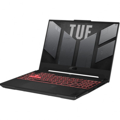 Ноутбук ASUS TUF A15 FA507NUR-LP093 15.6" FHD IPS, AMD R7-7435HS, 16GB, F512GB, NVD4050-6, NoOS, Сірий-10-зображення