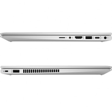 Ноутбук HP Probook x360 435-G10 13.3" FHD IPS Touch, AMD R3-7330U, 16GB, F512GB, UMA, DOS, сріблястий-12-зображення