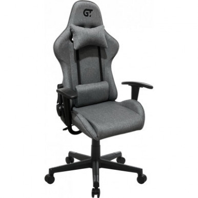 Кресло игровое GT Racer X-2316 Gray/Gray (X-2316 Fabric Gray/Gray)-6-изображение