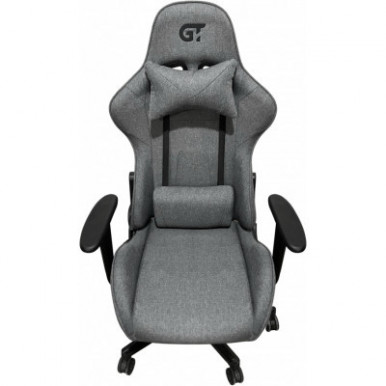 Кресло игровое GT Racer X-2316 Gray/Gray (X-2316 Fabric Gray/Gray)-8-изображение