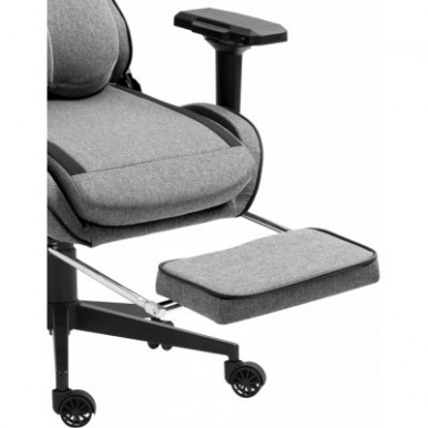 Кресло игровое GT Racer X-2308 Gray/Black (X-2308 Fabric Gray/Black)-12-изображение