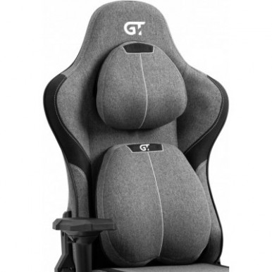 Кресло игровое GT Racer X-2308 Gray/Black (X-2308 Fabric Gray/Black)-13-изображение