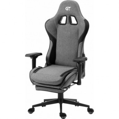 Кресло игровое GT Racer X-2308 Gray/Black (X-2308 Fabric Gray/Black)-19-изображение