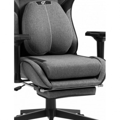 Кресло игровое GT Racer X-2308 Gray/Black (X-2308 Fabric Gray/Black)-21-изображение