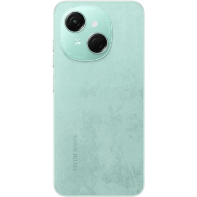 Смартфон TECNO Spark Go 1 (KL4) 6.67" 3/128ГБ, 2SIM, 5000мА•год, Magic Skeen Green-11-зображення