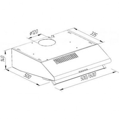 Витяжка Pyramida MH 50 IV-19-изображение