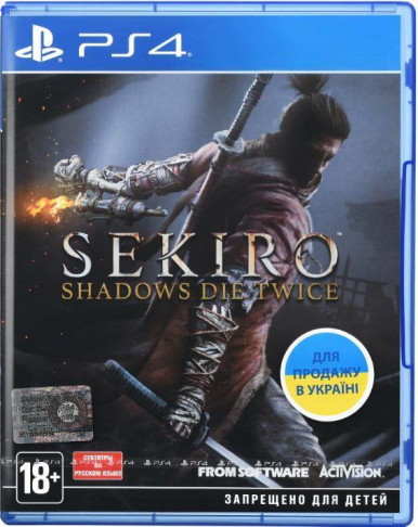 Игра PS4 Sekiro: Shadows Die Twice [Blu-Ray диск]-1-изображение