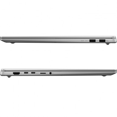 Ноутбук ASUS Vivobook S 15 M5506UA-MA054 15.6" 3K OLED, AMD R7-8845HS, 16GB, F512GB, UMA, NoOS, Сріблястий-11-зображення