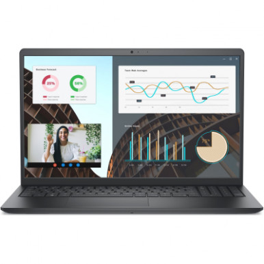 Ноутбук Dell Vostro 3530 15.6" FHD AG, Intel i7-1355U, 16GB, F512GB, UMA, Win11P, чорний-8-зображення