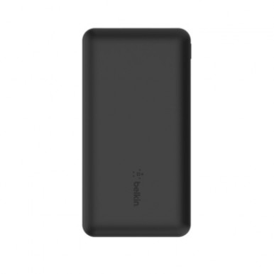 Батарея універсальна Belkin 10000mAh, USB-C, 2*USB-A, 3A max, 6" USB-A to USB-C cable, Black (BPB011btBK)-3-зображення