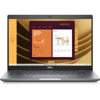 Ноутбук Dell Latitude 5350 13.3" FHD IPS AG, Intel U7-165U, 16GB, F512GB, UMA, Win11P, сірий-7-зображення