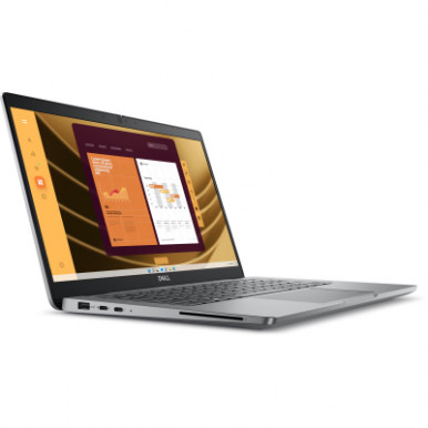 Ноутбук Dell Latitude 5350 13.3" FHD IPS AG, Intel U7-165U, 16GB, F512GB, UMA, Win11P, сірий-8-зображення