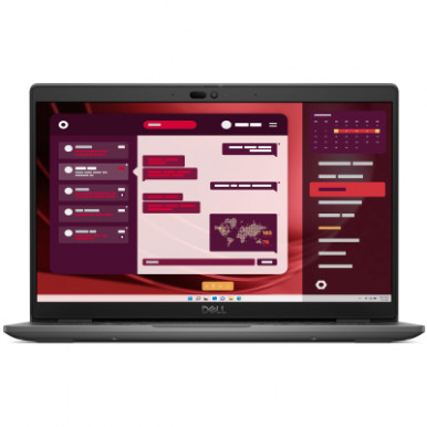 Ноутбук Dell Latitude 3450 14" FHD IPS AG, Intel i7-1355U, 16GB, F512GB, UMA, Win11P, чорний-9-зображення