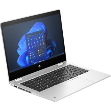 Ноутбук HP Probook x360 435-G10 13.3" FHD IPS Touch, AMD R5-7530U, 16GB, F512GB, UMA, DOS, сріблястий-10-зображення