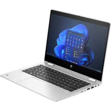Ноутбук HP Probook x360 435-G10 13.3" FHD IPS Touch, AMD R5-7530U, 16GB, F512GB, UMA, DOS, сріблястий-11-зображення