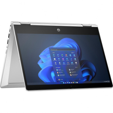 Ноутбук HP Probook x360 435-G10 13.3" FHD IPS Touch, AMD R5-7530U, 16GB, F512GB, UMA, DOS, сріблястий-14-зображення
