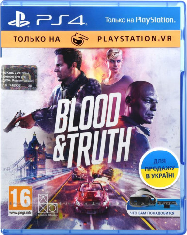 Игра PS4 Кровь и Истина (только для VR) [Blu-Ray диск]-1-изображение