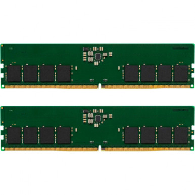 Модуль памяти для компьютера DDR5 16GB (2x8GB) 5600 MHz Kingston (KVR56U46BS6K2-16)-1-изображение