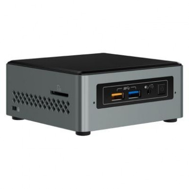 Неттоп INTEL NUC Celeron J3455 4/4 1.5Ghz,2xSO-DIMM, G-LAN,4xUSB3.0,2.5"HDD,VGA,HDMI,Wi-Fi/BT-7-зображення