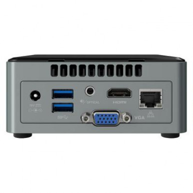 Неттоп INTEL NUC Celeron J3455 4/4 1.5Ghz,2xSO-DIMM, G-LAN,4xUSB3.0,2.5"HDD,VGA,HDMI,Wi-Fi/BT-10-изображение