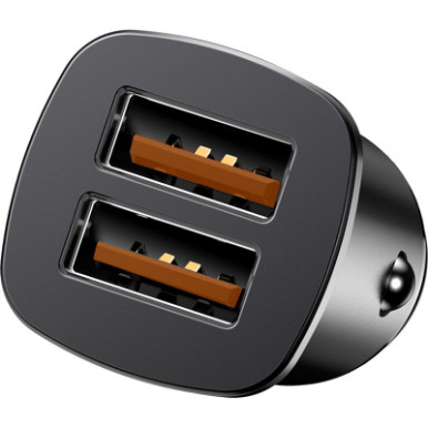 Зарядний пристрій Baseus Square metal A+A 30W Black (CCALL-DS01)-6-зображення