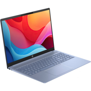 Ноутбук HP Pavilion 16-ag0026ua 16" WUXGA IPS AG, AMD R7-8840U, 16GB, F1024GB, UMA, DOS, синій-6-зображення