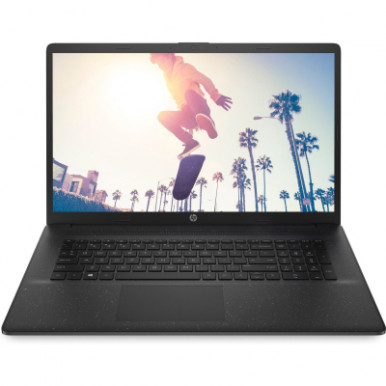 Ноутбук HP 17-cn4013ua 17.3" FHD IPS AG, Intel 3-100U, 16GB, F512GB, UMA, DOS, чорний-5-зображення