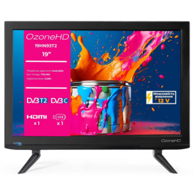 Телевизор Ozonehd 19HN95T2-9-изображение