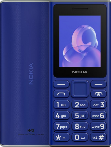 Мобильный телефон Nokia 105 Dual SIM (TA-1684) Blue-1-изображение