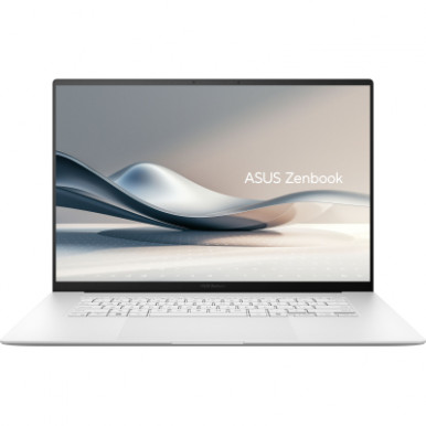 Ноутбук ASUS Zenbook S 16 UM5606WA-RK326X 16" 3K OLED, AMD AI 9 HX 370, 32GB, F2TB, UMA, Win11P, Білий-7-зображення