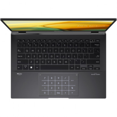Ноутбук ASUS Zenbook 14 UM3402YA-KP752 14" WQXGA IPS, AMD R5-7430U, 16GB, F512GB, UMA, NoOS, Чорний-11-зображення