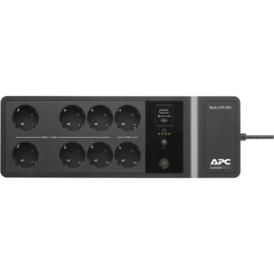 Пристрій безперебійного живлення APC Back-UPS 1050VA, 600W (BE1050G2-GR)-10-зображення
