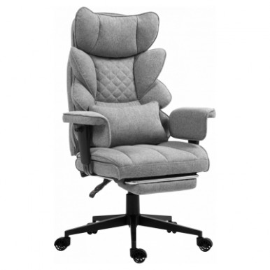 Офісне крісло GT Racer B-2511 Gray (B-2511 Fabric Gray)-11-зображення