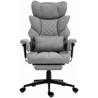 Офісне крісло GT Racer B-2511 Gray (B-2511 Fabric Gray)-14-зображення