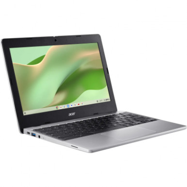 Ноутбук Acer Chromebook CB311-12H 11" IPS, Intel C N100, 4GB, F64GB, UMA, ChromeOS, сріблястий-8-зображення