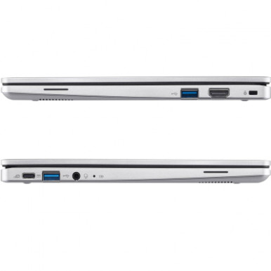 Ноутбук Acer Chromebook CB311-12H 11" IPS, Intel C N100, 4GB, F64GB, UMA, ChromeOS, сріблястий-11-зображення