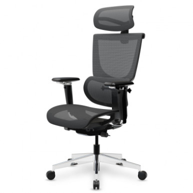 Офісне крісло Mealux S8 Air Black (HF-S8P M/B)-21-зображення