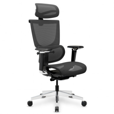 Офісне крісло Mealux S8 Air Black (HF-S8P M/B)-23-зображення