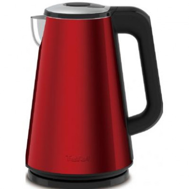 Электрочайник TEFAL Theia Control KI820530, 1800 Вт, 1,5 л, красный/черный-8-изображение