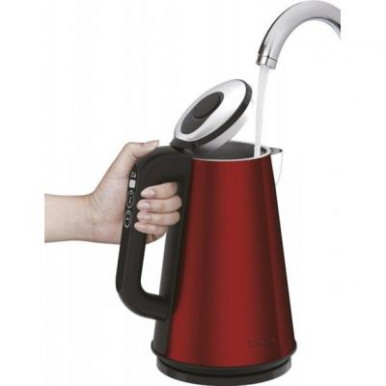 Электрочайник TEFAL Theia Control KI820530, 1800 Вт, 1,5 л, красный/черный-12-изображение