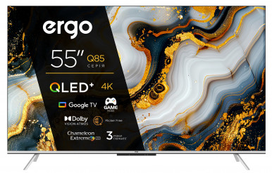 Телевізор ERGO QLED+ 55JUQ85-24-зображення