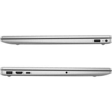 Ноутбук HP 15-fc0079ua 15.6" FHD IPS AG, AMD R3-7320U, 8GB, F256GB, UMA, DOS, сріблястий-8-зображення